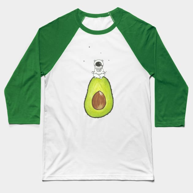 Avokado zen Baseball T-Shirt by NatIs